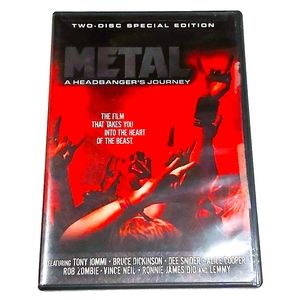 Metal 'A Headbanger's Journey' DVD Movie